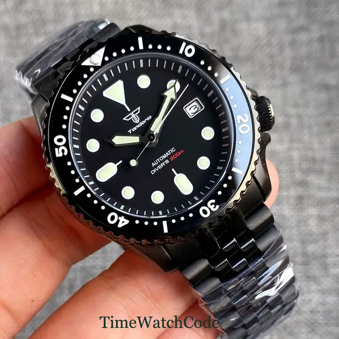 Montre automatique Tandorio Diver pour hommes