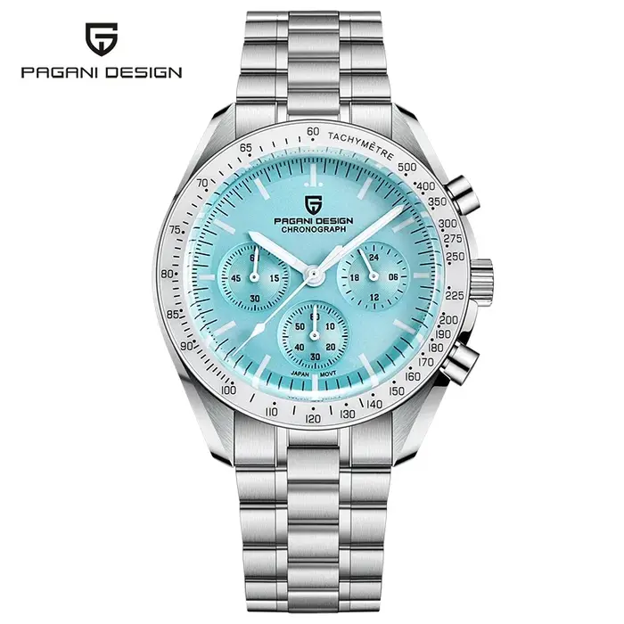 PAGANI DESIGN 2026 nouvelle lune montres pour hommes montre à Quartz de luxe
