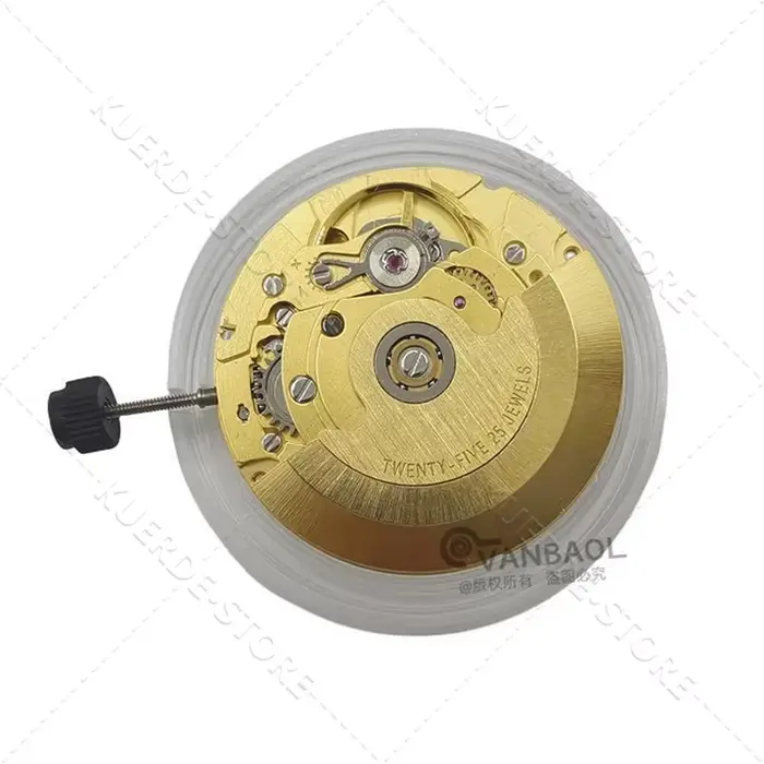 Mouvement mécanique automatique KUERDE H.K PT5000 avec 25 bijoux et affichage analogique pour hommes occassions spéciales