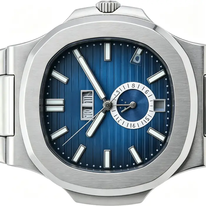 Montre mécanique automatique de luxe pour homme 40 mm acier inoxydable 904L avec calendrier complet pour occasions formelles et quotidiennes