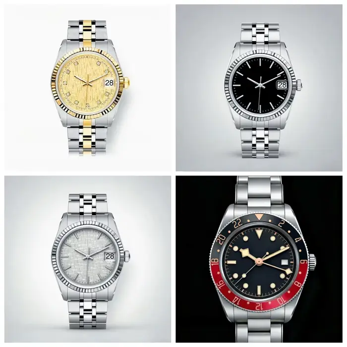 Montres mécaniques automatiques de luxe pour hommes