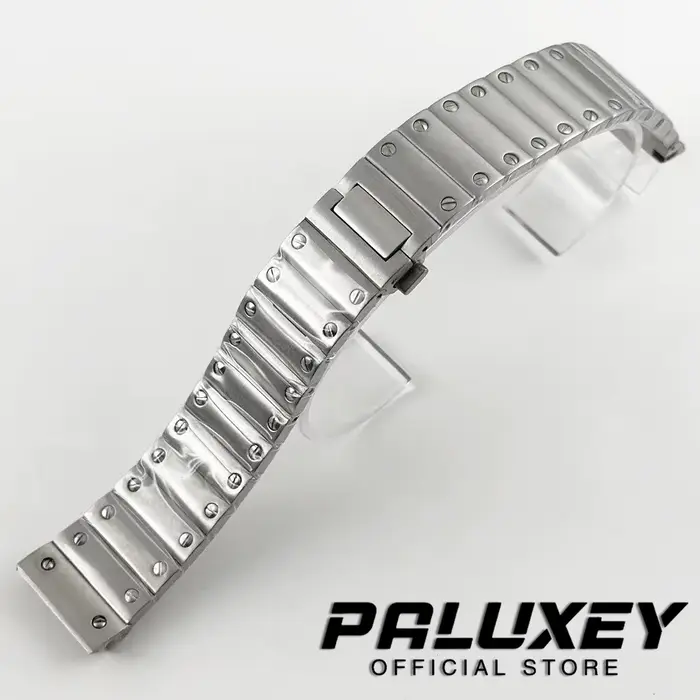 Accessoires de montre Santos de 21 mm de largeur, pièces de modification Santos, bracelet de montre 