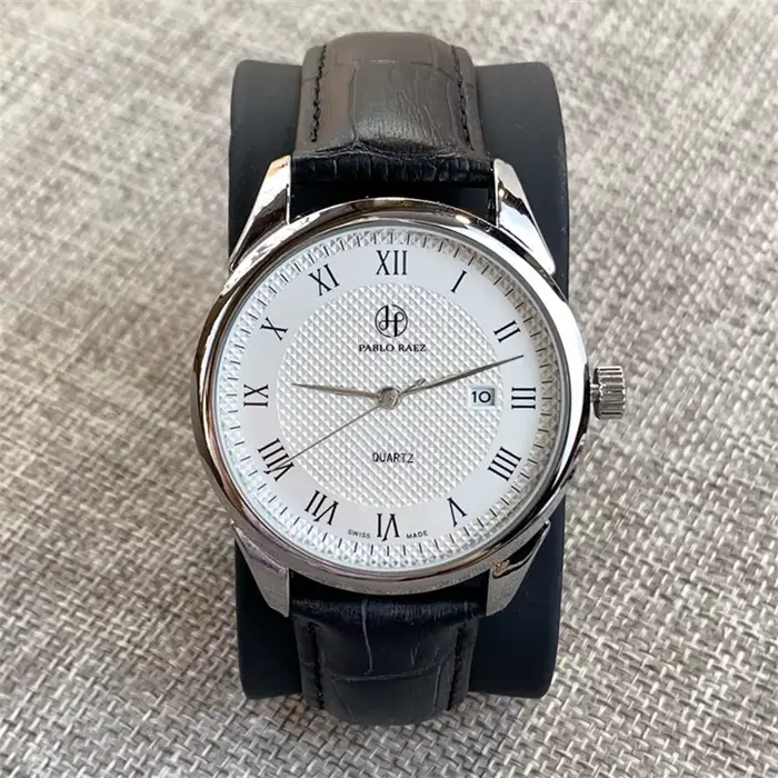 PABLO RAEZ flambant neuf mode homme calendrier luxe Quartz décontracté Date Montre Reloje De Marca affaires étanche robe Montre-bracelet