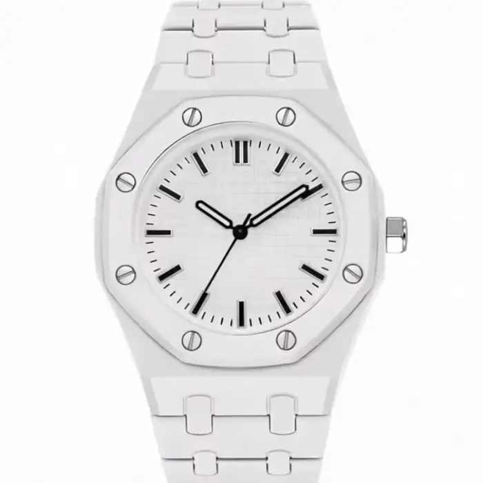 Montre Homme de Luxe de Marque Supérieure, Montre à Quartz d'Affaires, Montre Sportive en Plastique,