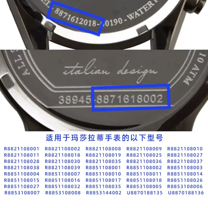 Bracelet de montre Trident en cuir véritable pour hommes et femmes occasions spéciales sport élégance robustesse