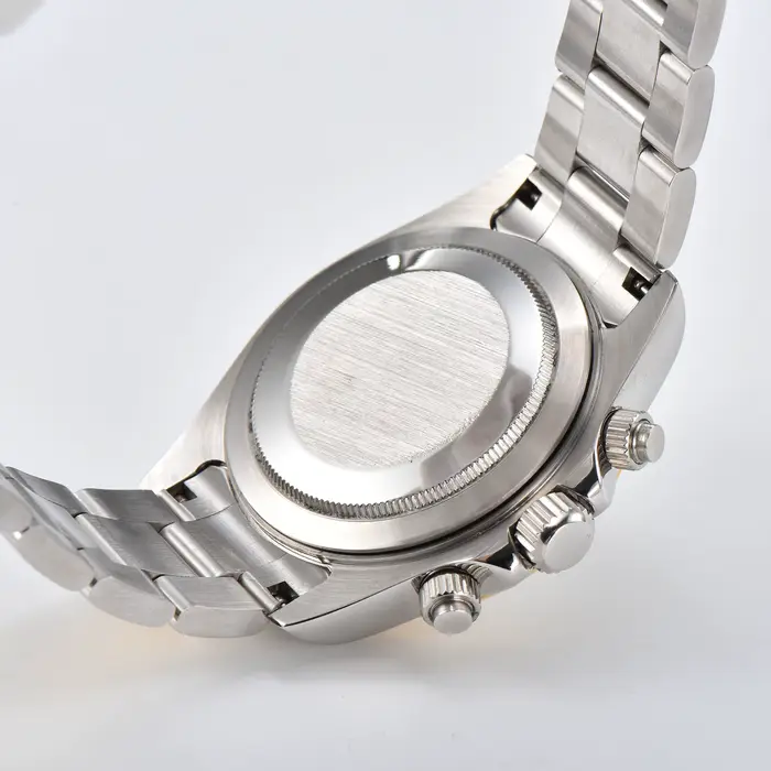 Montre OUMASHI-DTNVK63 Acier Inoxydable Quartz Panda Cas Rond Occasions Spéciales Homme