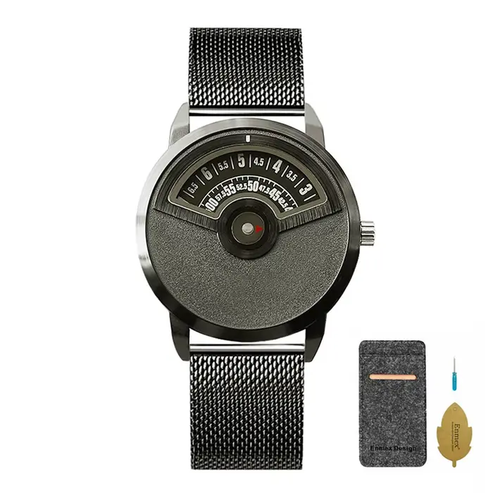 Une montre unisexe avec une personnalité, adaptée aux hommes et aux femmes, avec un design unique et