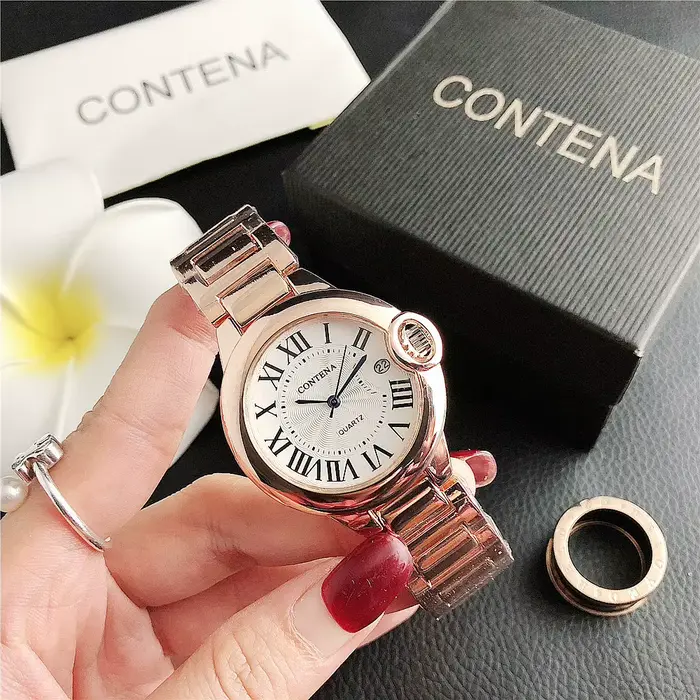 Montre à quartz de luxe pour femmes, affichage élégant du calendrier, montres pour femmes, marque ha