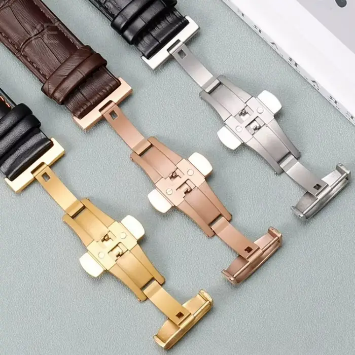 Bracelet de montre en cuir véritable pour Tissot Couturier T035