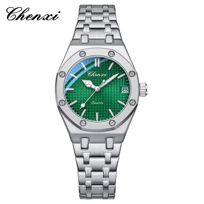 Montre en acier inoxydable pour femmes, montres à Quartz originales, mode haute qualité, étanche, Da