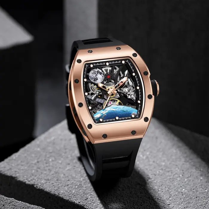Montre mécanique de luxe pour hommes