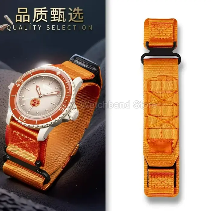 Bracelet de montre en nylon doux et respirant pour homme et femme, avec fermeture Velcro, compatible avec montres traditionnelles, pour diverses occasions et styles
