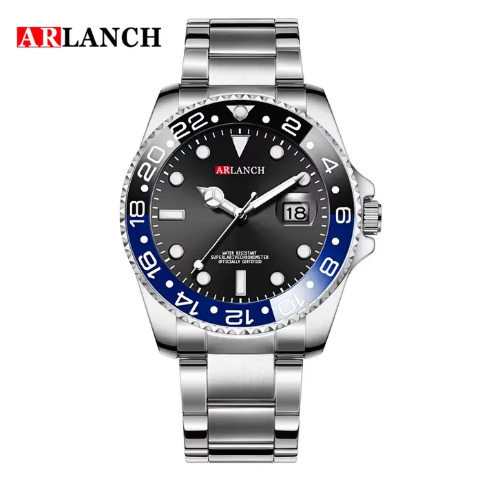 ARLANCH hommes montre à Quartz haut de gamme de luxe montres étanches mode hommes sport Date montres