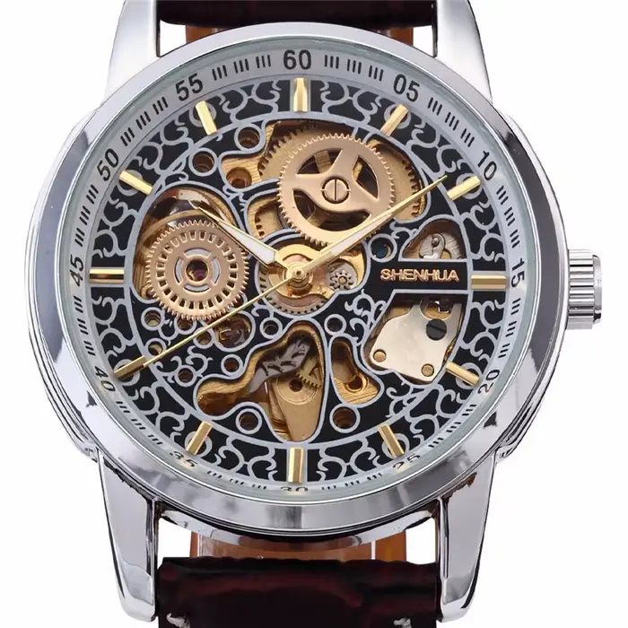 Shenhua-Montre mécanique automatique pour homme