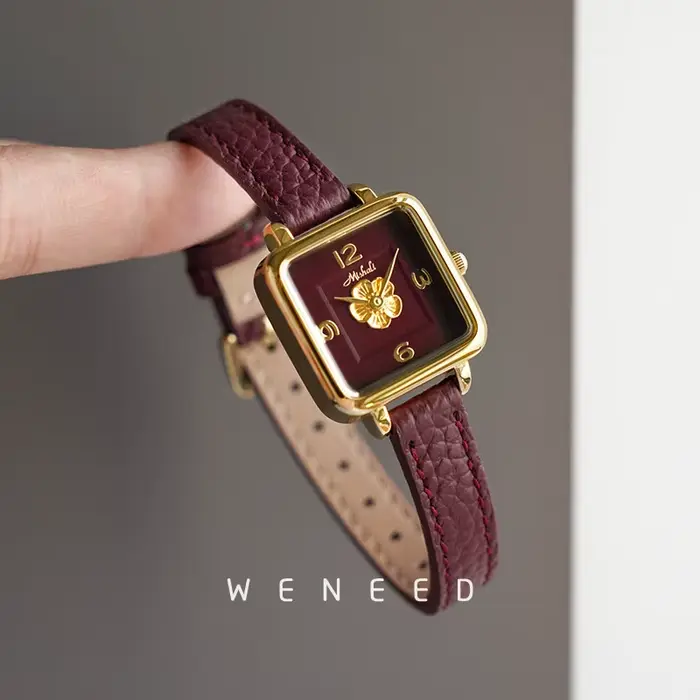 Montres pour femmes 2026 : Nouvelle montre à quartz carrée de luxe léger pour femme
