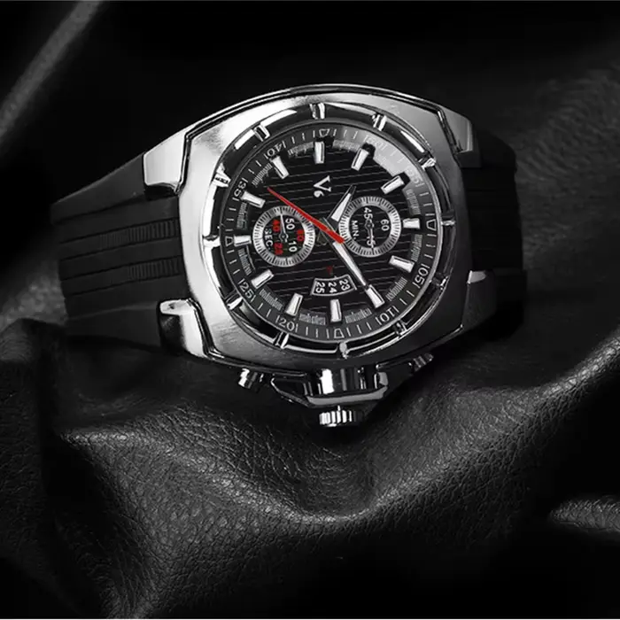 V6 marque de luxe armée montre militaire hommes