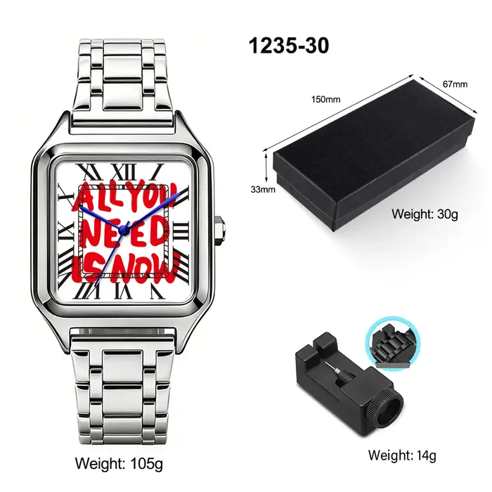 Montre d'affaires haut de gamme pour hommes