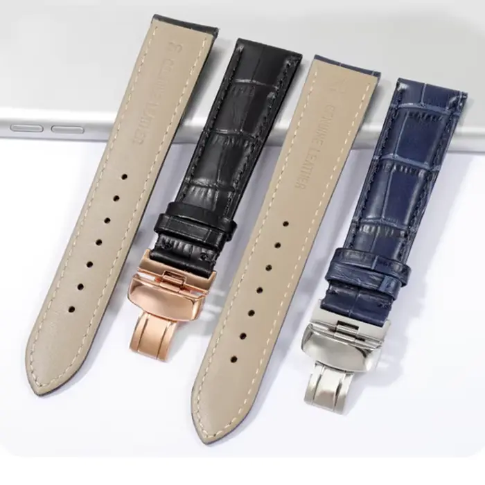 Pour Tissot 1853 Durol T099 Bracelet de montre en cuir véritable T 099407 T T T 099207