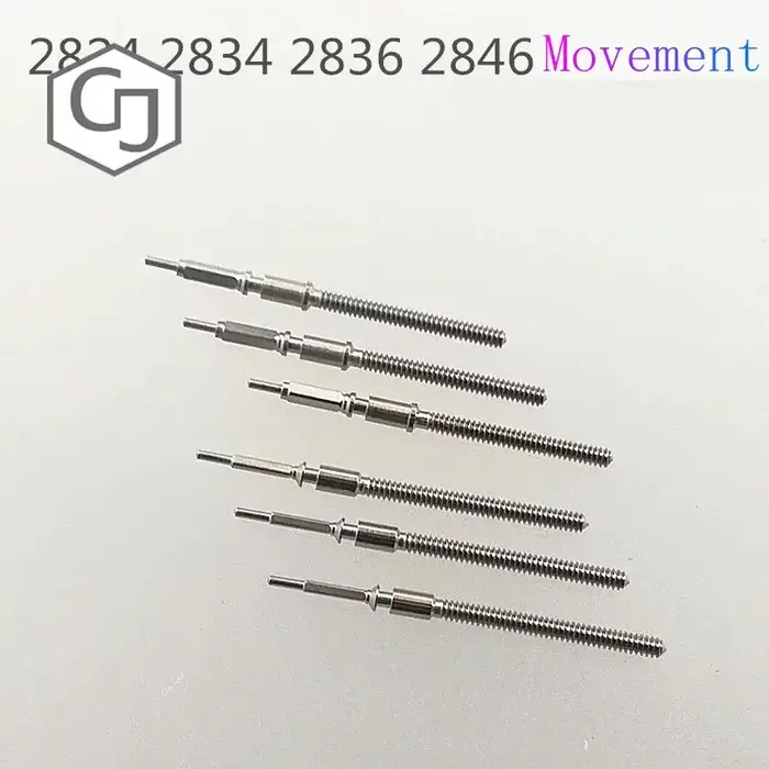 Tige de Remontage de Montre en Acier Inoxydable, Accessoire Universel pour Mouvement de Montre, ETA 
