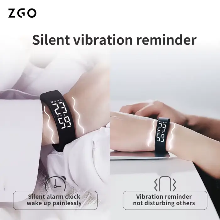 Montre multifonctionnelle ZGO résistante à l'eau avec chronomètre pour hommes femmes et enfants pour entraînement sportif et vie quotidienne