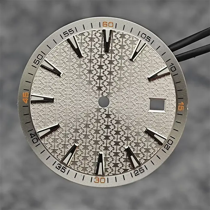 Cadran de montre à calendrier unique pour hommes