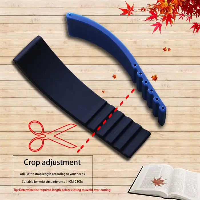 Bracelet de montre étanche en caoutchouc de Silicone
