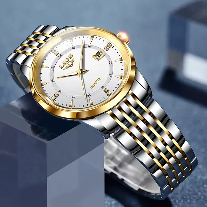 Montre-bracelet à quartz étanche pour femme