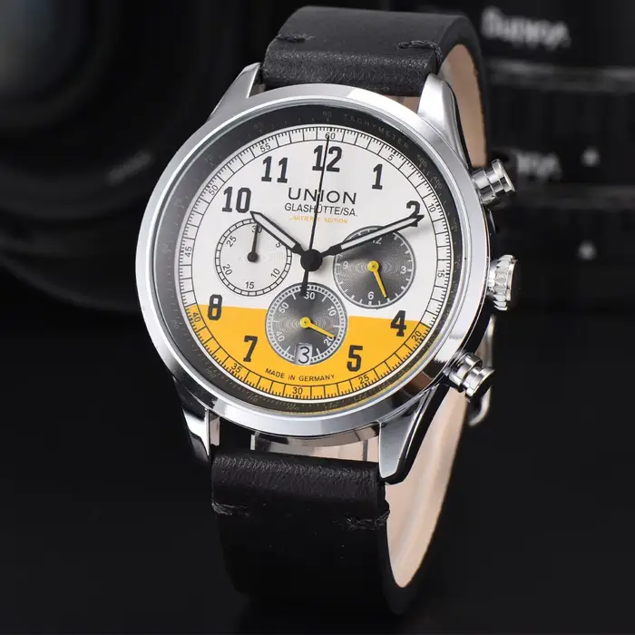 Montres de Marque Haut de Gamme pour Hommes - Nouvelle Collection - Chronographe Multifonction - Montre-Bracelet Tendance Affaires et Sport - Qualité AAA