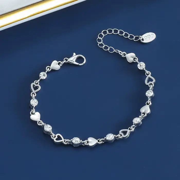 Bracelet de luxe en argent Sterling 925 pour femmes