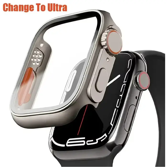 Protection en plastique pour Apple Watch Series 10 11 9 8 7 SE 6 5 avec design résistant et variété de couleurs pour homme et femme pour toutes les occasions
