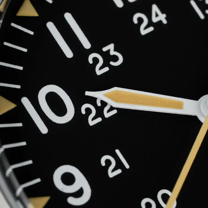 Militado ML07B 36mm montre à Quartz mis5 Super 2035 mouvement montres bombé saphir cristal lumineux étanche