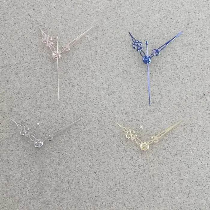 Aiguilles de montre en forme de flocon de neige or Rose bleu argent NH35