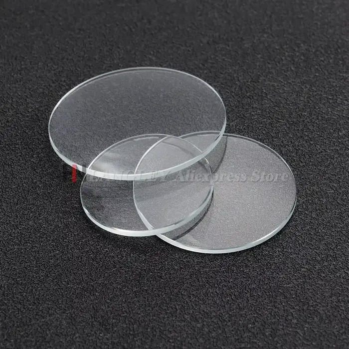 Verres de Montre à Dôme Unique en Verre Trempé pour Hommes et Femmes Occasions Spéciales Couleurs Variées Facile à Installer