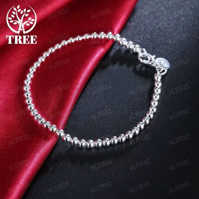 Bracelet à breloques en argent Sterling 925