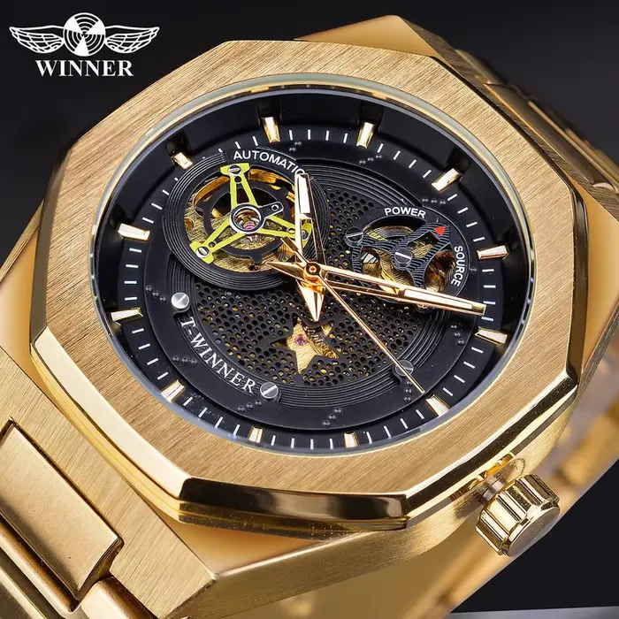 Montre mécanique de luxe pour homme