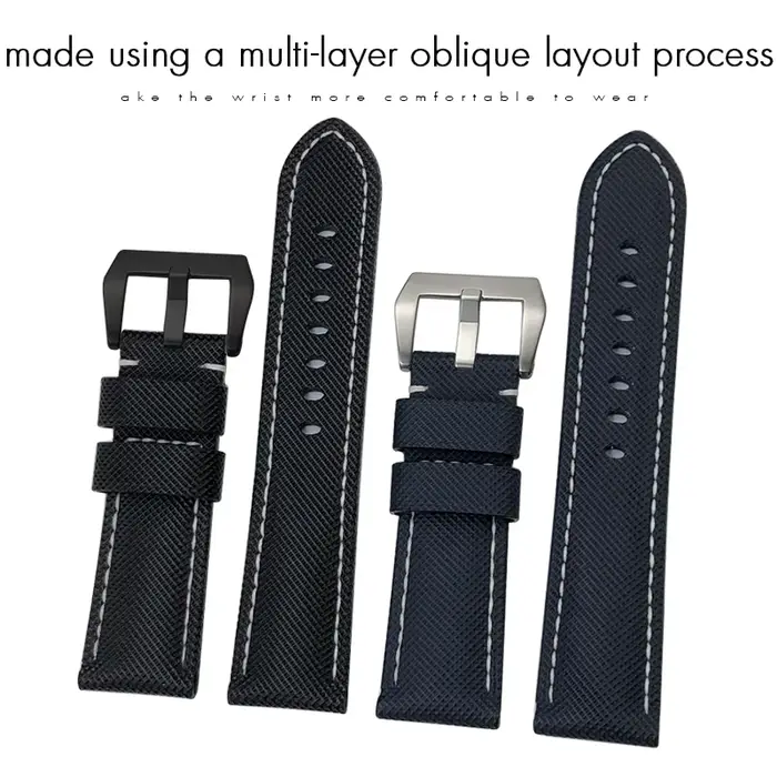 Bracelet de montre en nylon adapté pour Panerai