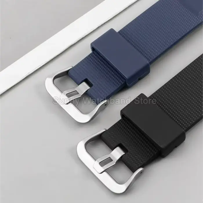 Bracelet de montre en caoutchouc pour Casio PRO TREK série PRT-B50/B70 PRW-35/51/61Y