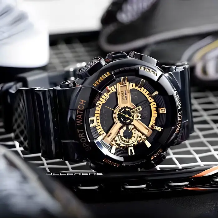 Montre de sport électronique multifonction pour hommes, montres pour jeunes, tendance de la mode