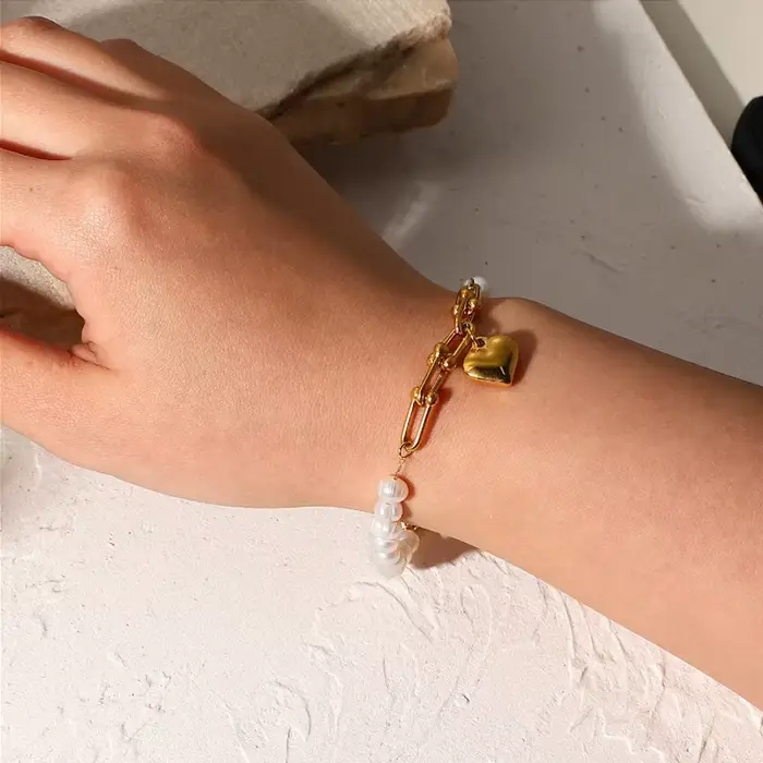 JOElegant-Bracelet doré pour femme