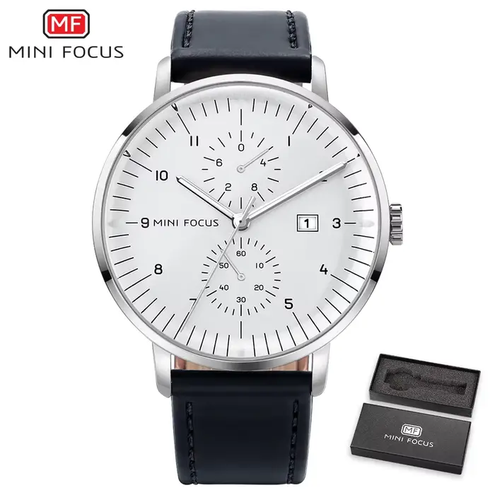 Montre-bracelet tendance MF 0052G pour homme, lumineuse, étanche, calendrier hebdomadaire, montres d