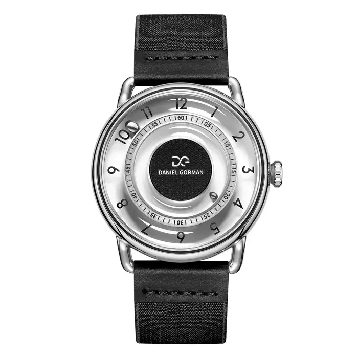 Montre à quartz pour homme, best-seller, avec cadran lumineux, bracelet en cuir à double perles magn