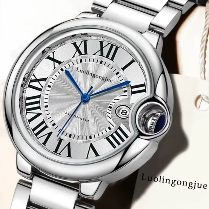 Montres mécaniques pour hommes de la série Business haut de gamme de style européen et américain