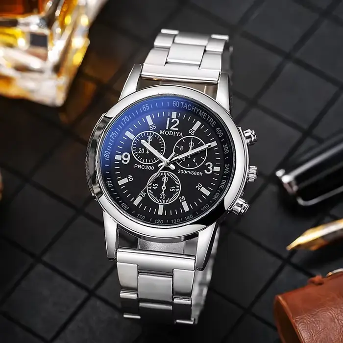 Montre Homme de Luxe en Acier Inoxydable