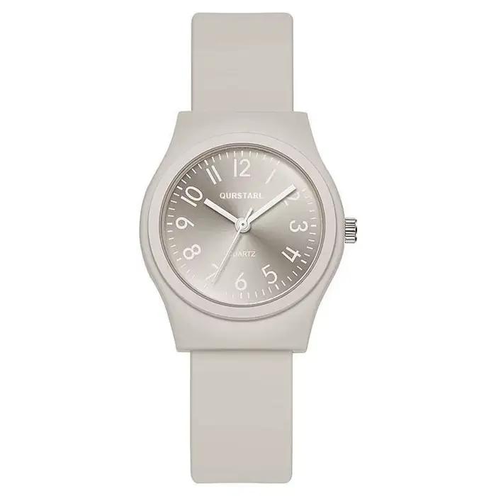 Montre à quartz chic pour femmes : design simple et décontracté aux couleurs acidulées, parfaite pou