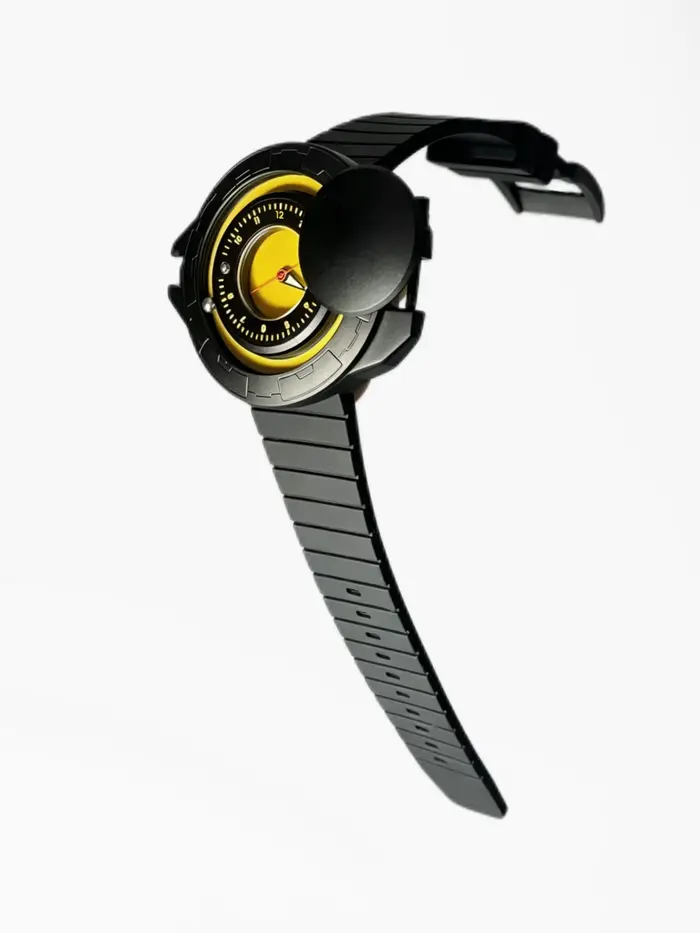 Montre flottante magnétique homme Daniel Gorman Gravity Series conception futuriste sport étanche occasionnels