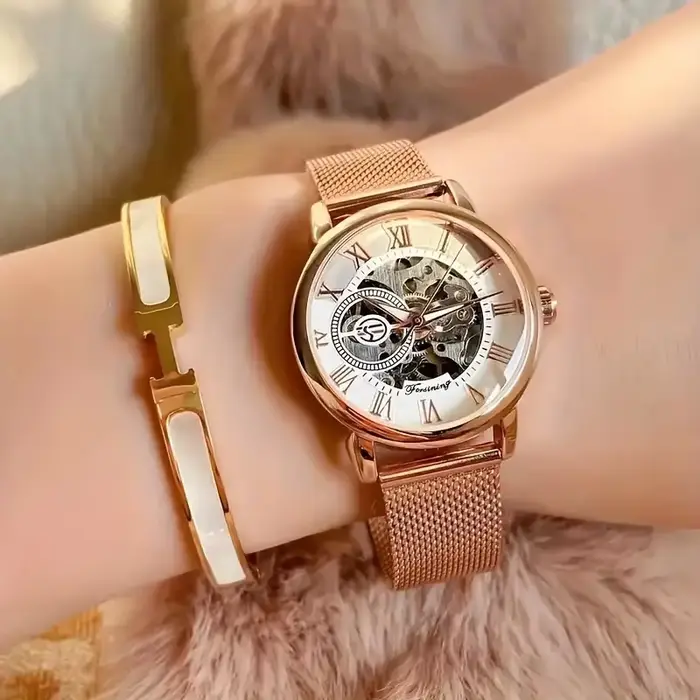 Montre mécanique haut de gamme pour femme