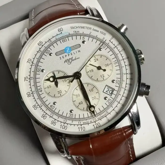 Nouvelle montre Zeppelin classique rétro automatique avec date pour homme