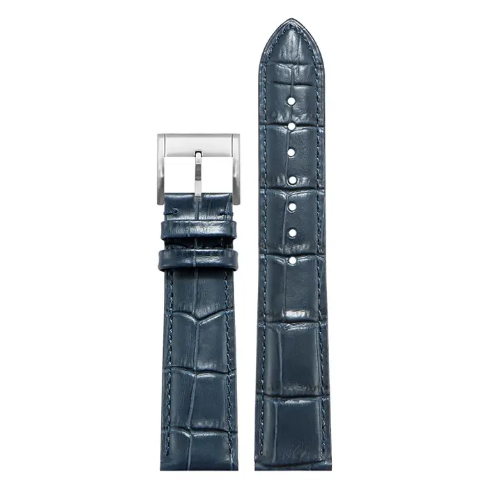 Bracelet en cuir pour Hamilton Khaki Field Jazz 19 20 21 22mm noir marron