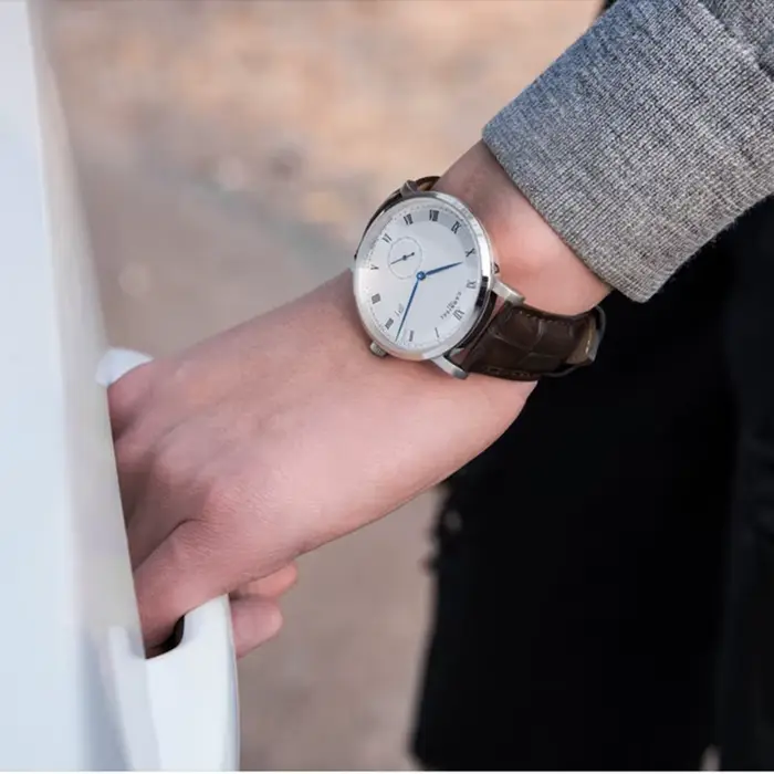 Carnaval-Montre-bracelet mécanique automatique étanche pour homme