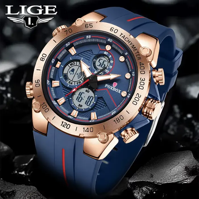 FOXBOX Nouvelle montre de luxe pour homme
